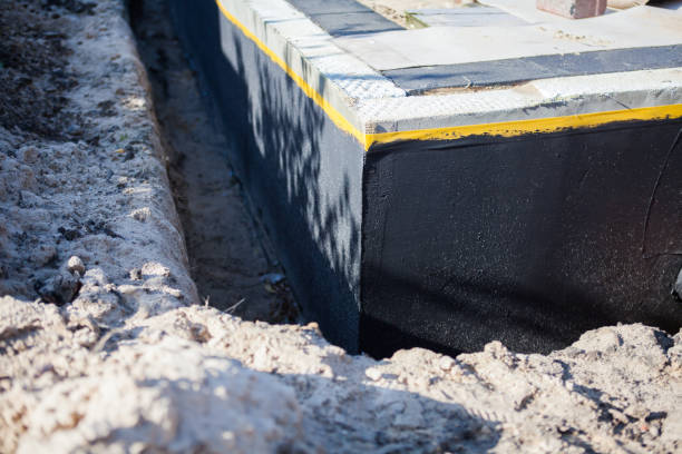 Residential Waterproofing installation at a Northville, NY home by SJ Waterproofing Pros